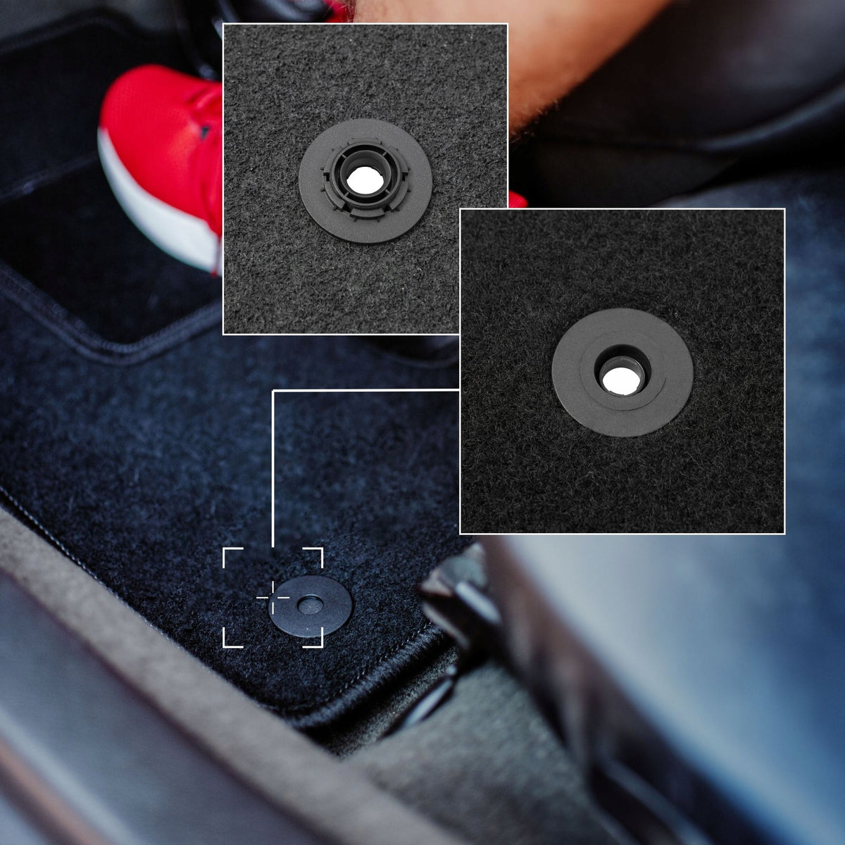 Driver velour rug for: Peugeot 508 I sedan, station wagon, SW, RXH (2010-20 Manufacturer's catalog number KILCW0130