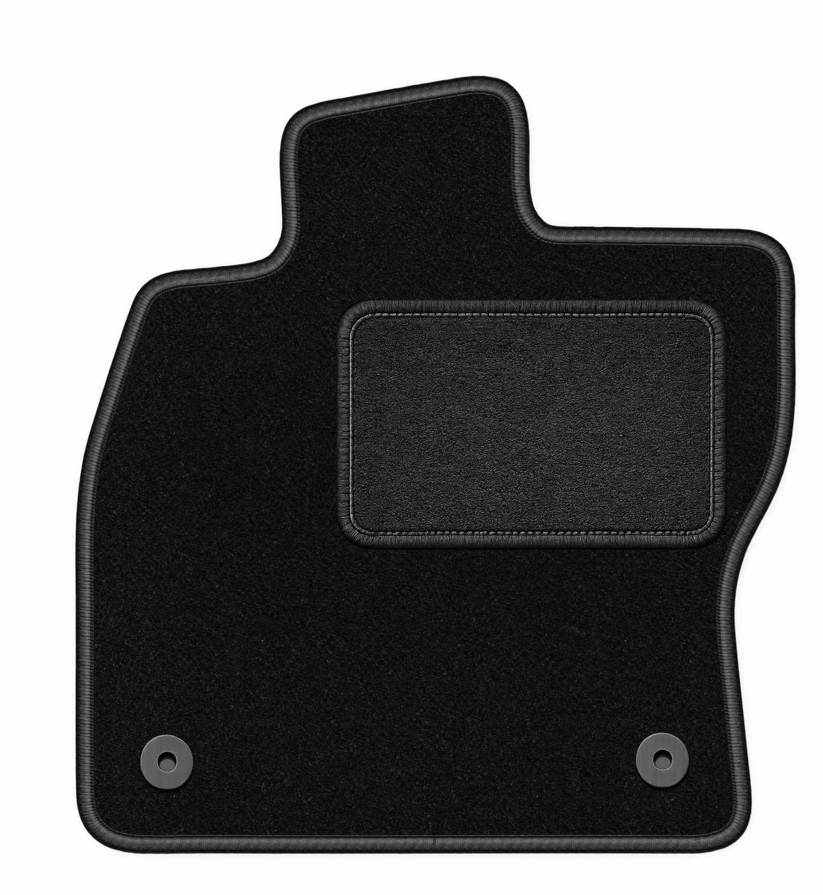 Driver velour rug for Skoda Superb III 2015-2020 LUX black