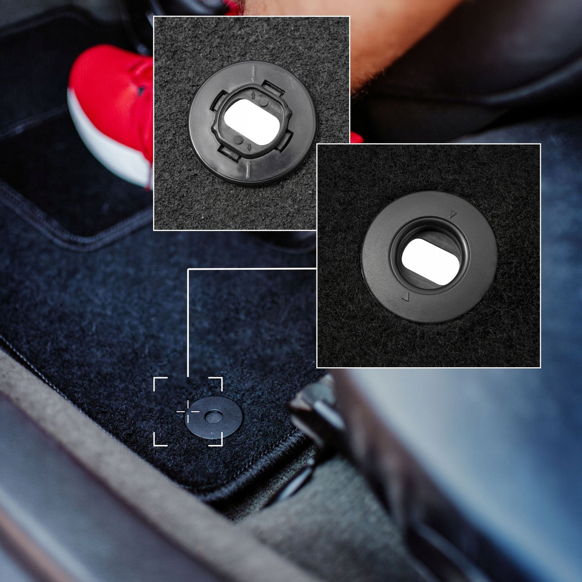 Driver velour rug for: Toyota Avensis III T27 station wagon, hatchback, seda Manufacturer's catalog number KILCW0061