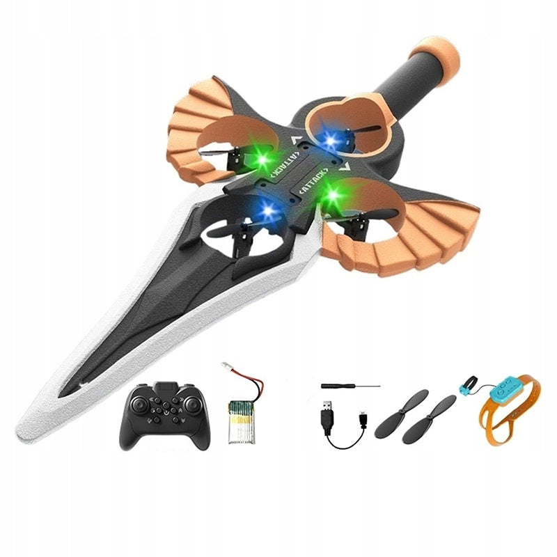 Drone Flying Sword Gesture and Remote Control Speed Control