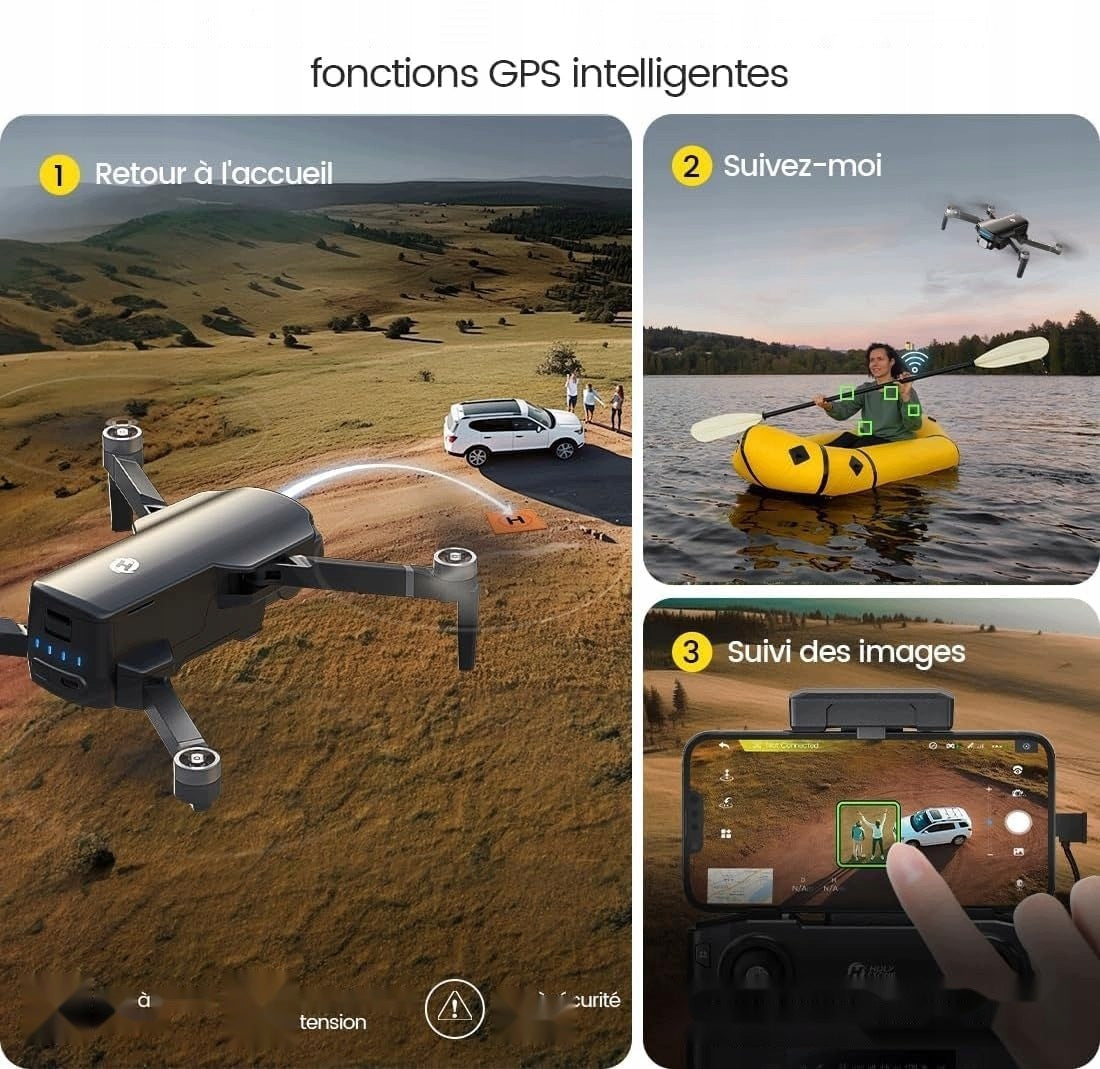 Drone Holy Stone HS360S 4K GPS Camera Foldable FPV 3km 249g Model HS360S