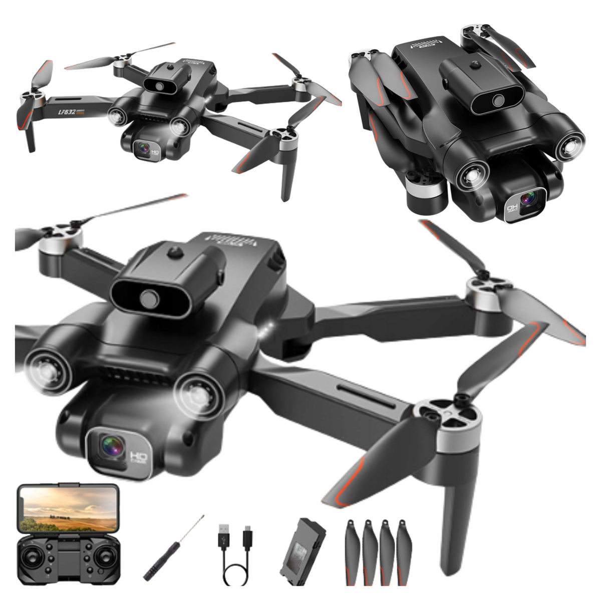 Drone With Camera Professional WiFi App Remote Controlled Without Permission