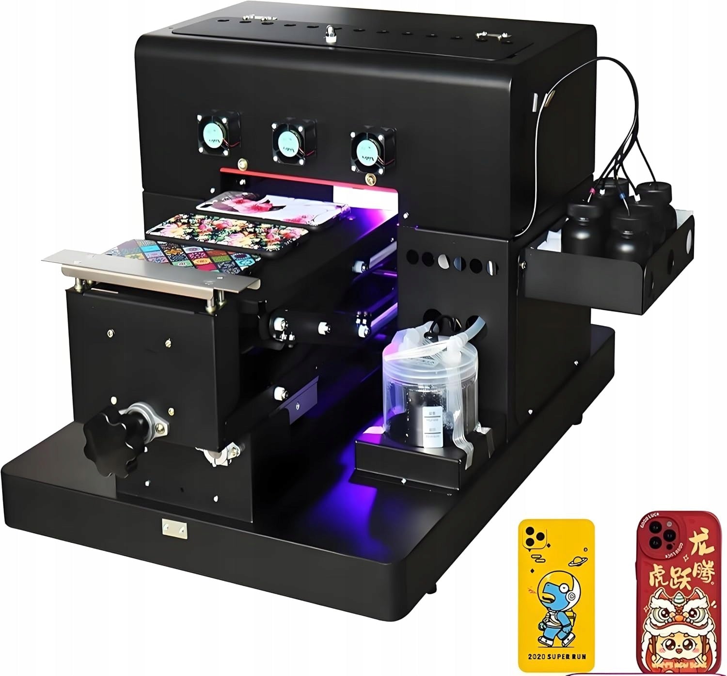 Drukarka UV A4 EPSON L805 Photo płaska automatyczna z butelkami