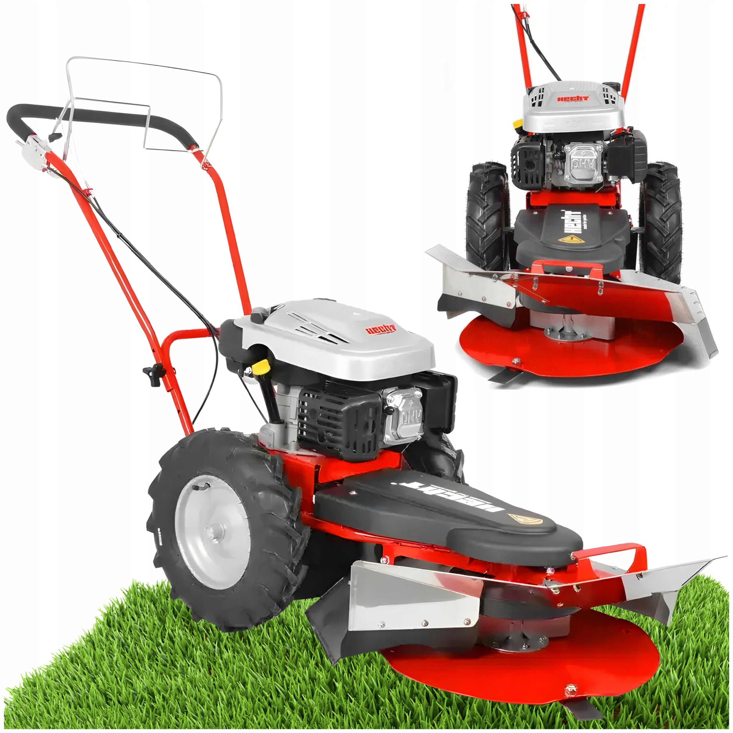 Drum Grass Combustion Lawn Mower HECHT 5060 Width 60Cm Drive 173Cm3