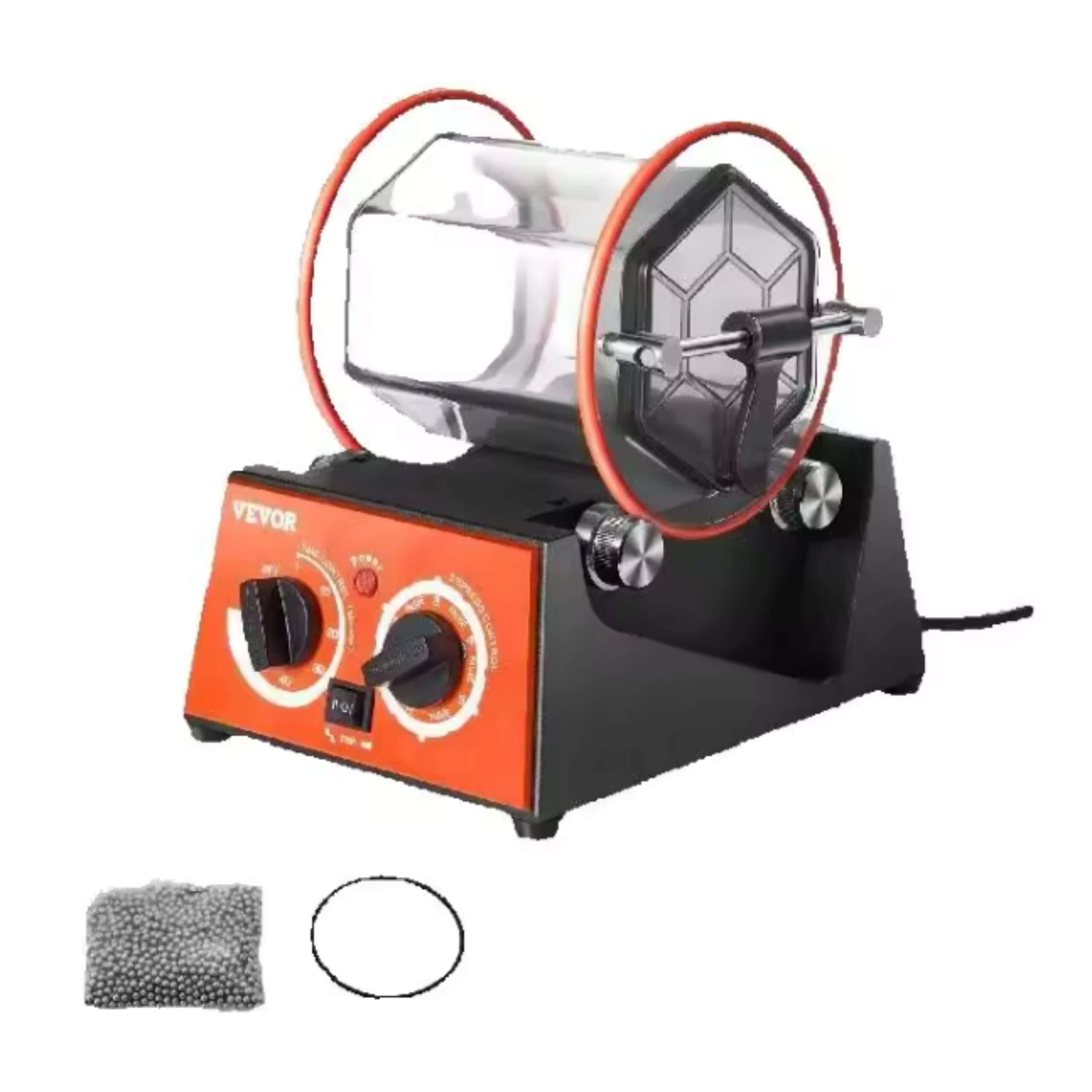 Drum Polisher for Polishing Jewelry Stones Gold Silver 3KG Rotating