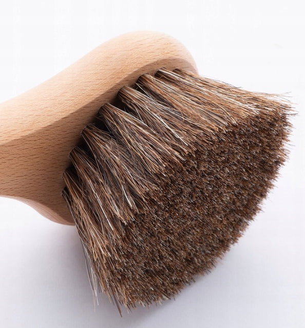 Dry facial massage brush, firming and smoothing the skin Packaging status original