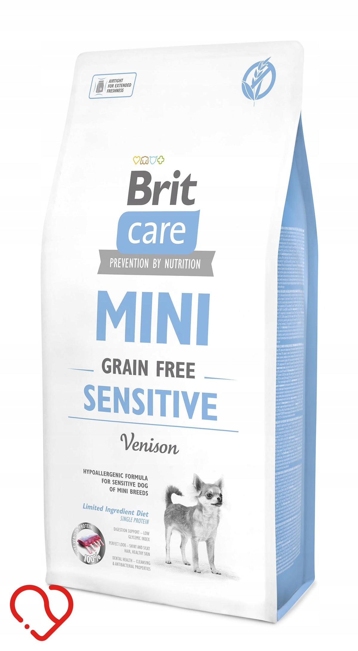 Dry food for dogs Brit Care Mini Grain Free Sensitive 7 kg