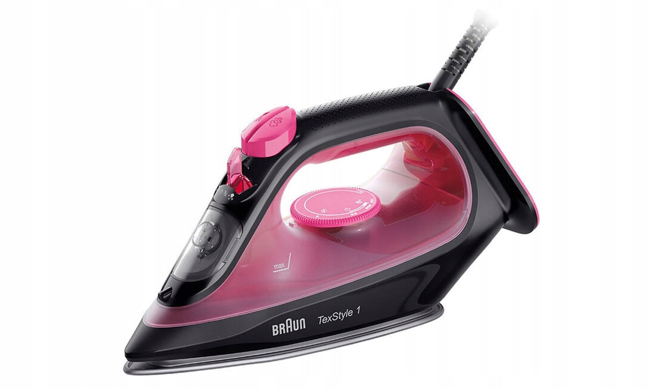 Dry iron and steam iron Braun TexStyle 1 ceramic plate 2000 W