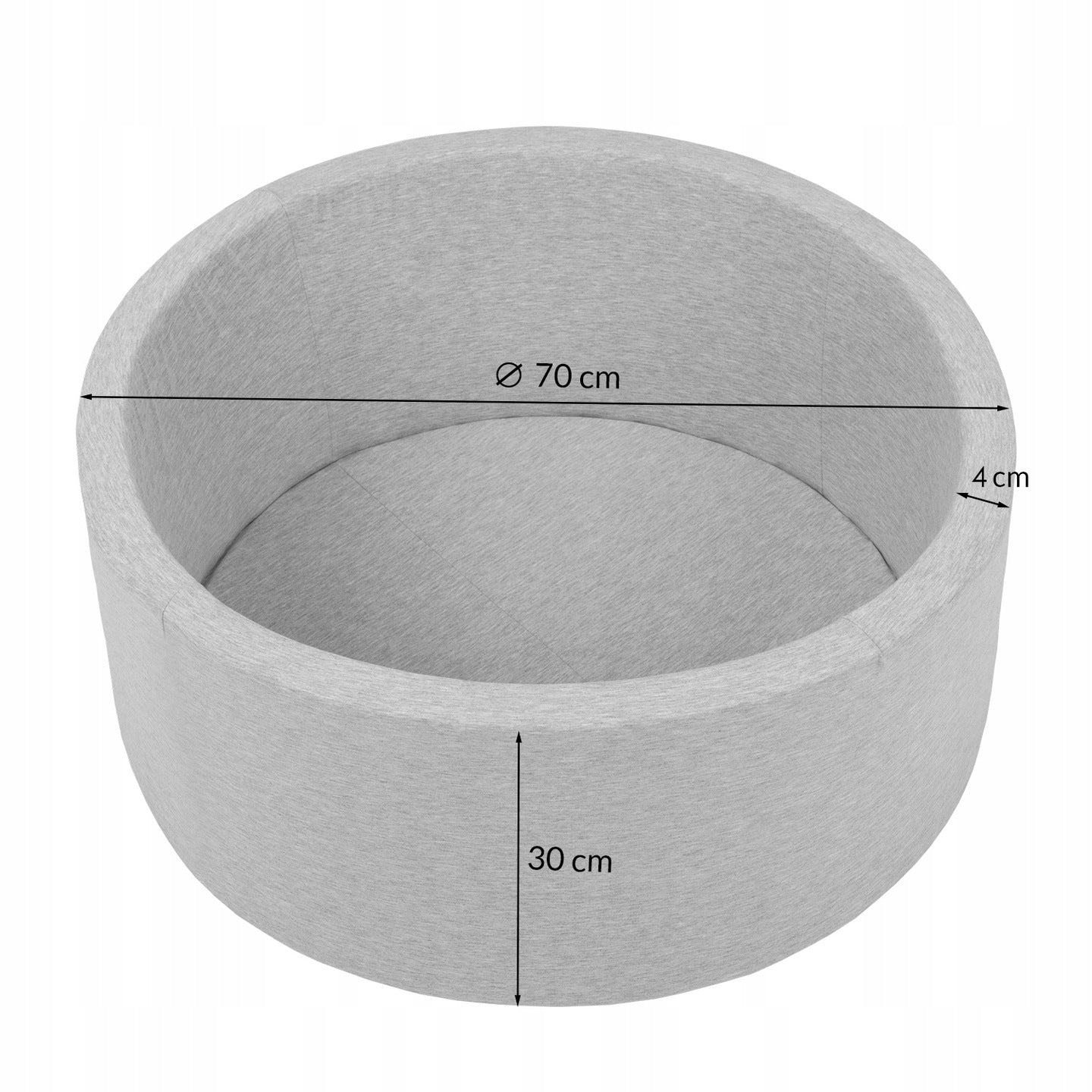Dry pool FOR CHILDREN playpen 70x30 Manufacturer code sel