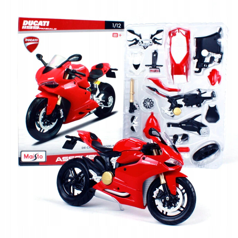 Ducati 1199 Panigale Maisto 1:12 Model Motorcycle Assembly DIY EAN (GTIN) 5908450551743