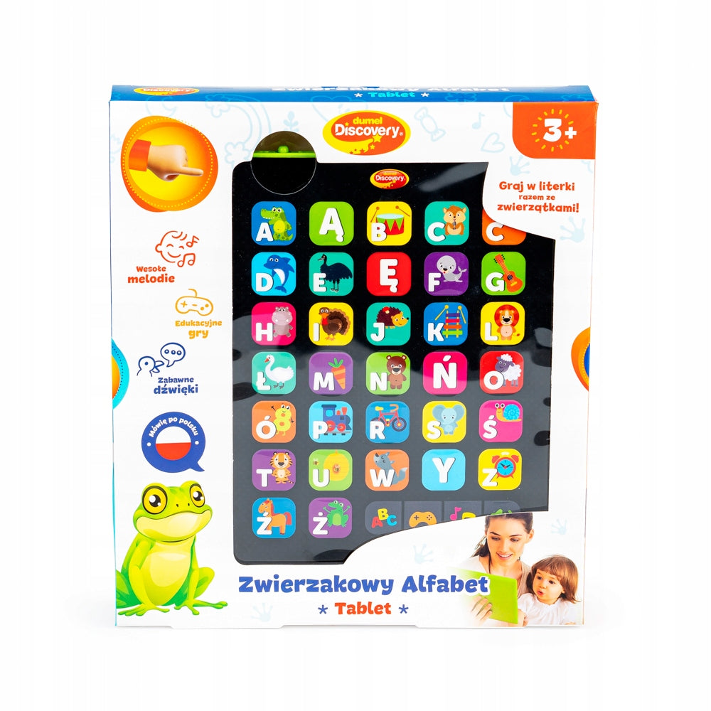 Dumel Discovery Tablet Animal Alphabet DG83112 educational PL 3+ Manufacturer code DG83112