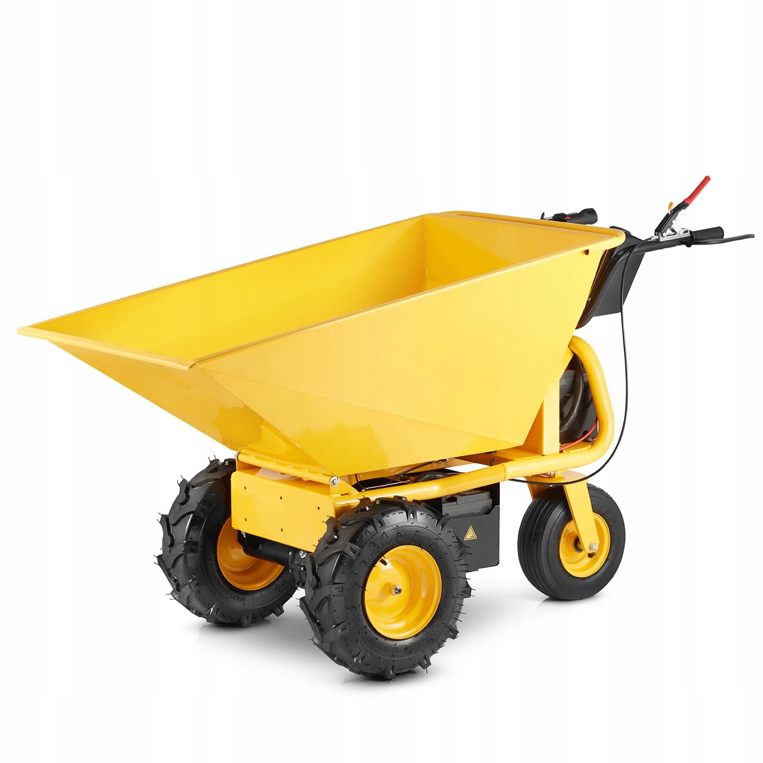 Dump truck wheelbarrow electric wheelbarrow HIGHER tipper 500kg Capacity 240 l