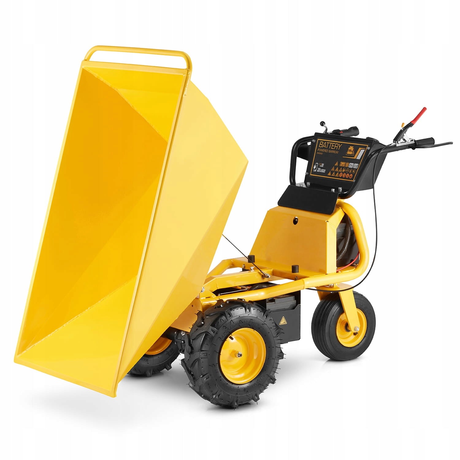 Dump truck wheelbarrow electric wheelbarrow HIGHER tipper 500kg Manufacturer code HP-09550