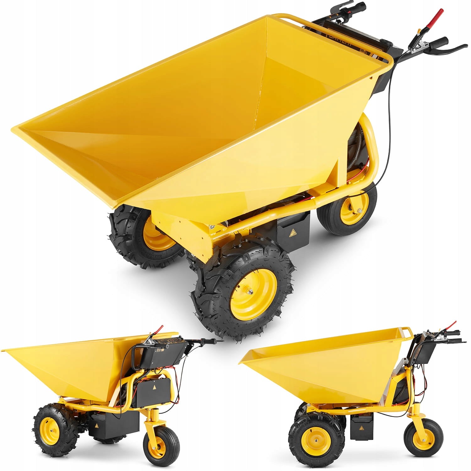 Dump truck wheelbarrow electric wheelbarrow HIGHER tipper 500kg