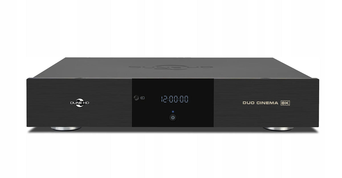 Dune HD Duo Cinema 8K, Premium Size 43" Media Player, Dual System, 12/96