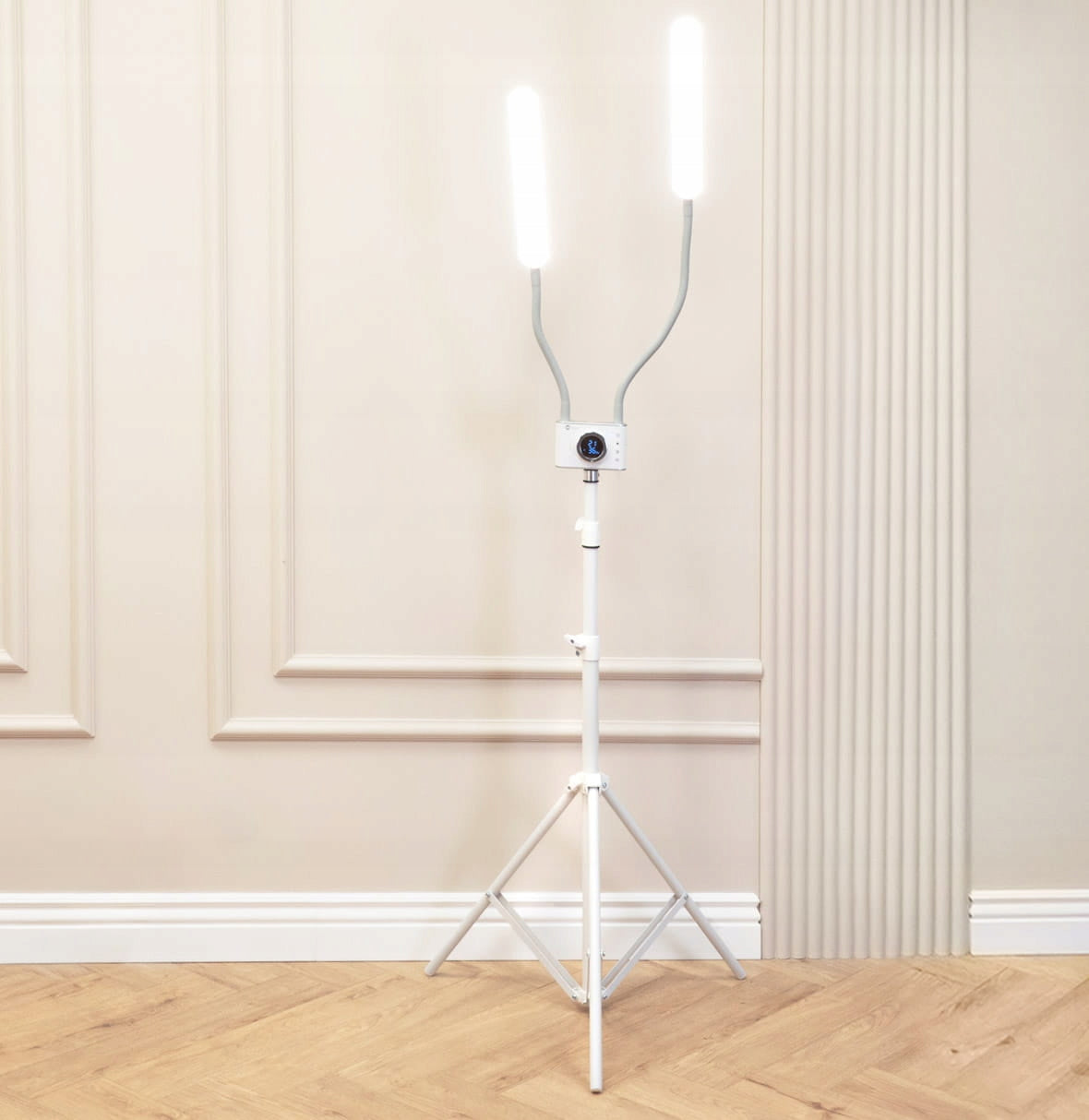 Duo Star LED Cosmetic Lamp Floor Two Arm Eyelash Extensions Medical device no