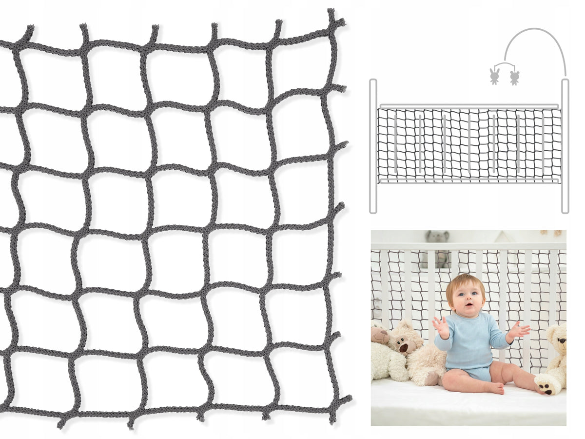 Durable protective net for bunk bed window staircase balcony 105x200cm