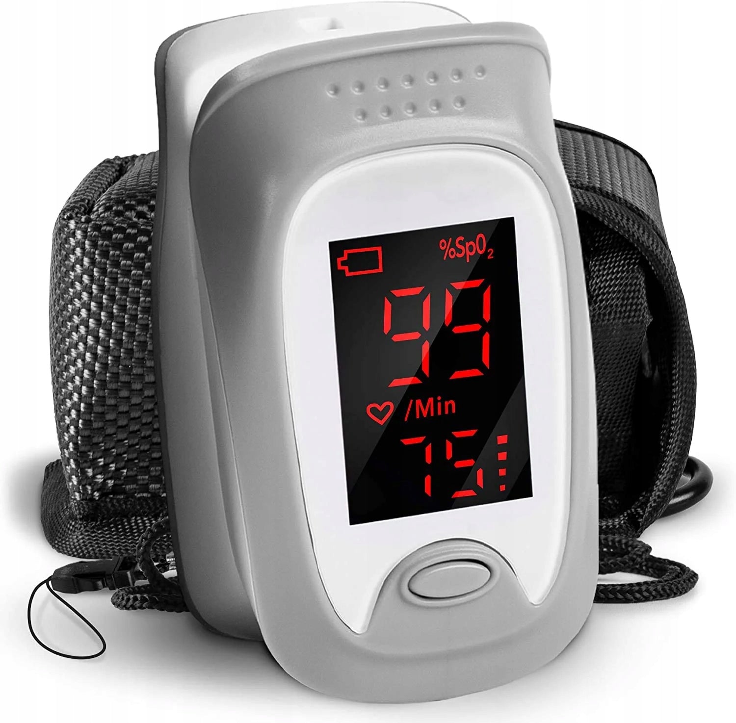 Duronic OX01R Medical Pulse Oximeter Children Adult Finger Display