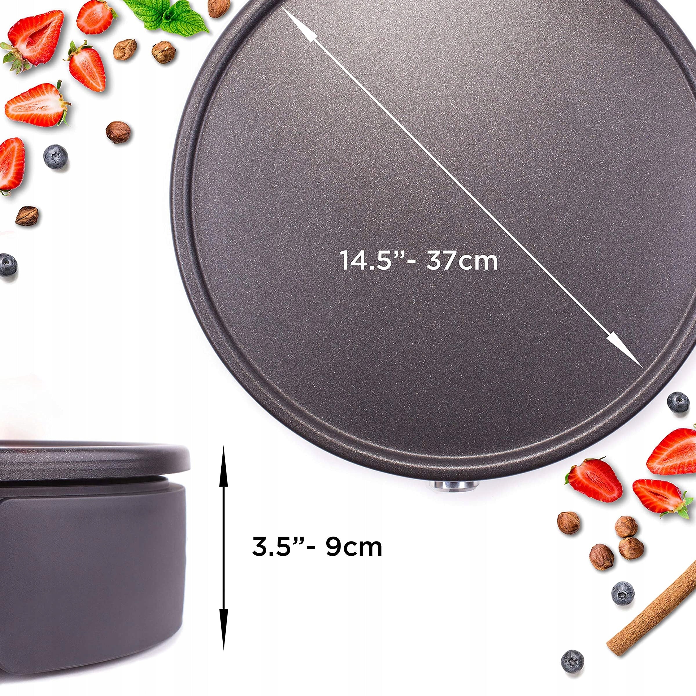 Duronic PM152 electric pancake maker pancake pan Packaging status original