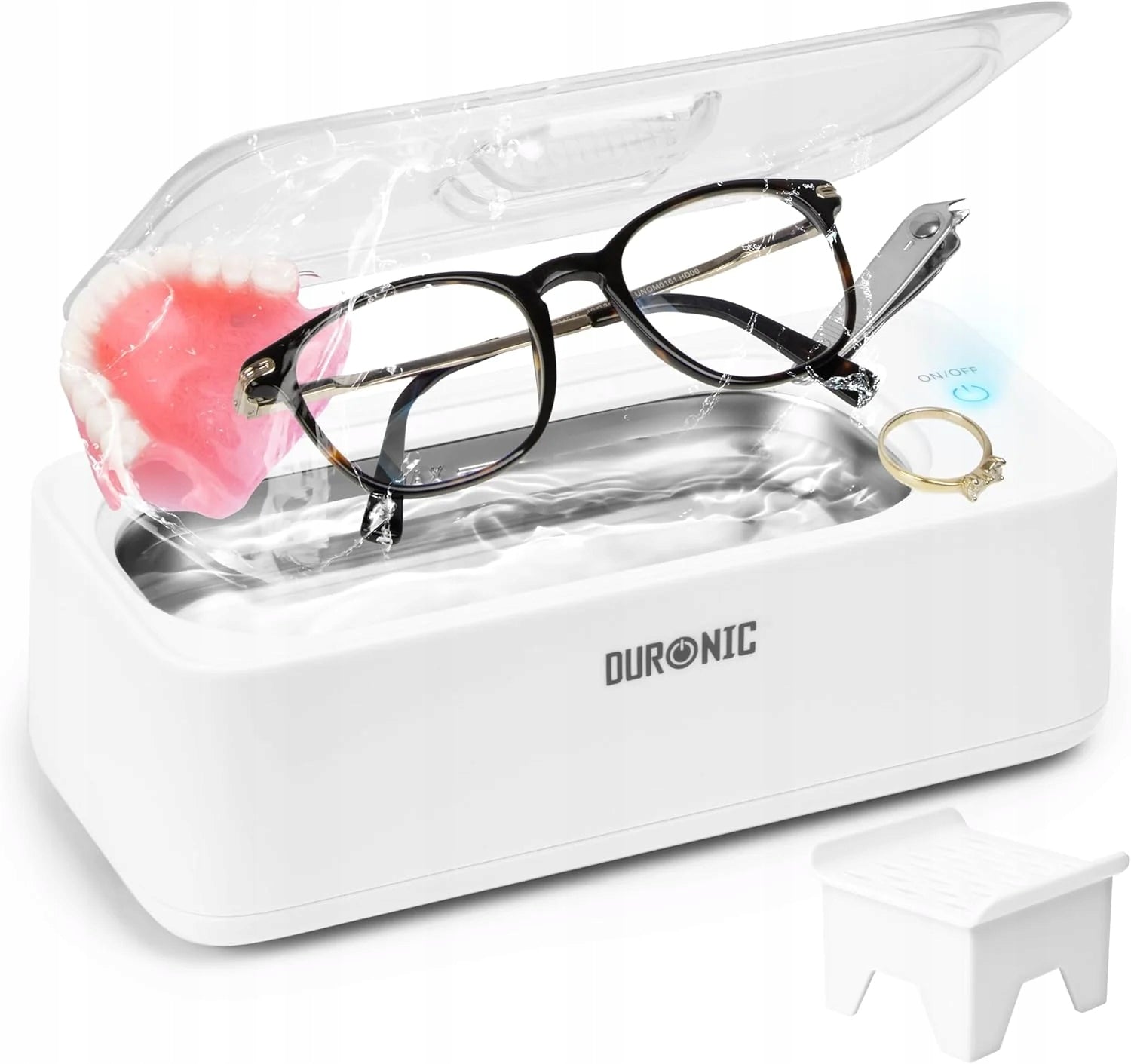 Duronic UC30 Ultrasonic Cleaner 18W Cosmetic Sterilizer 3 min 300ml