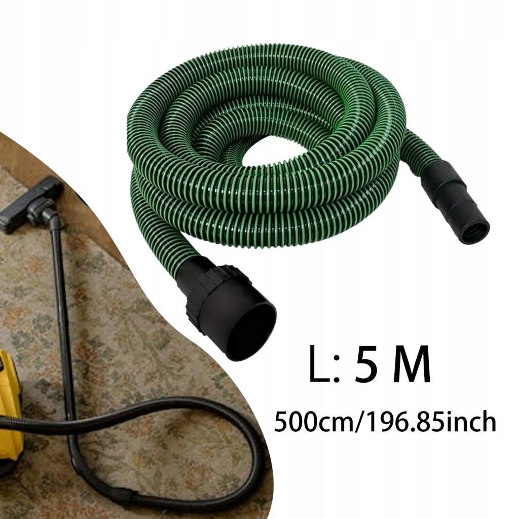Dust Extractor Hose Flexible Dust Vacuum Attachment Household 16.5ft