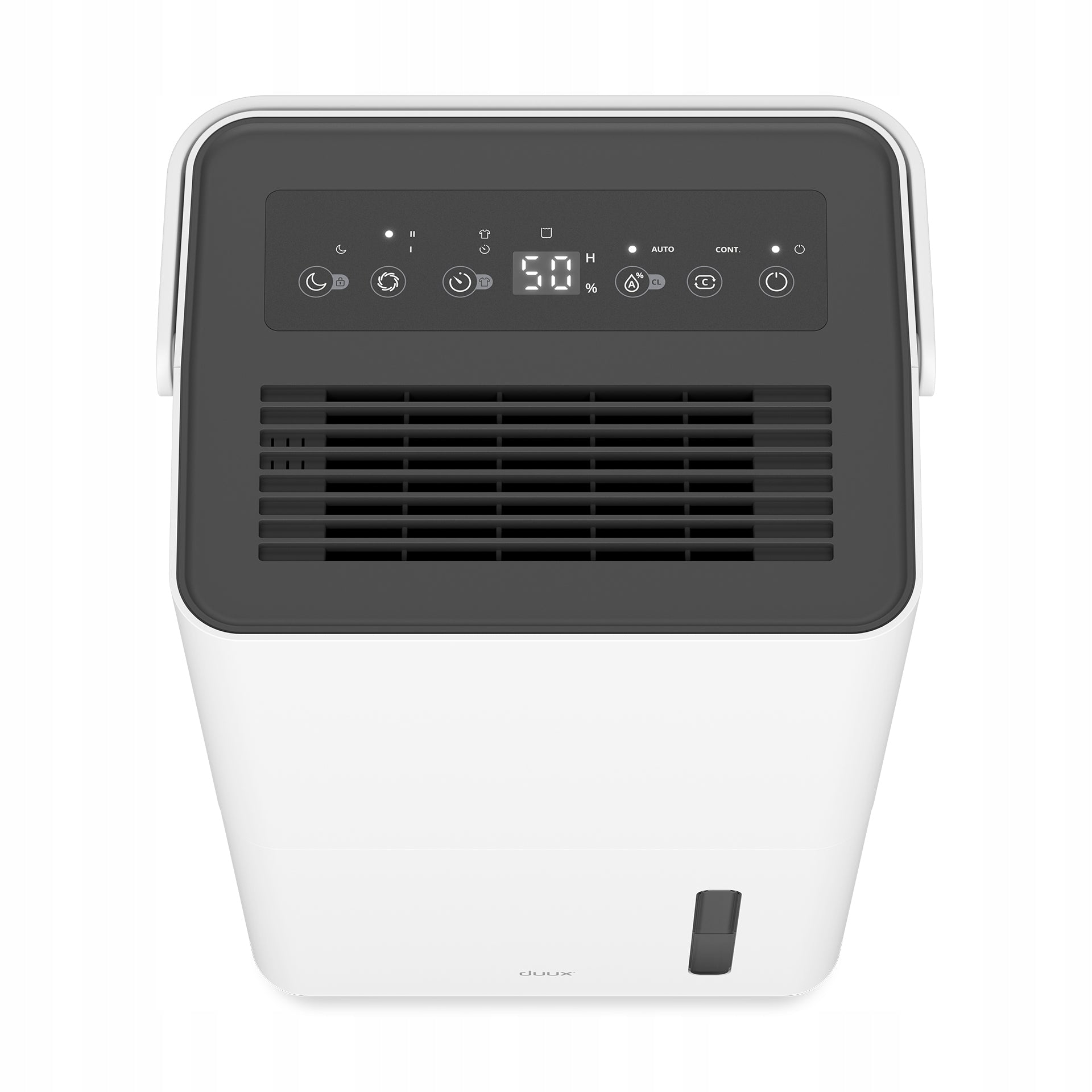 Duux Dehumidifier Bora 12L White to 1,7L Capacity 12L Silent Filter Packaging status original