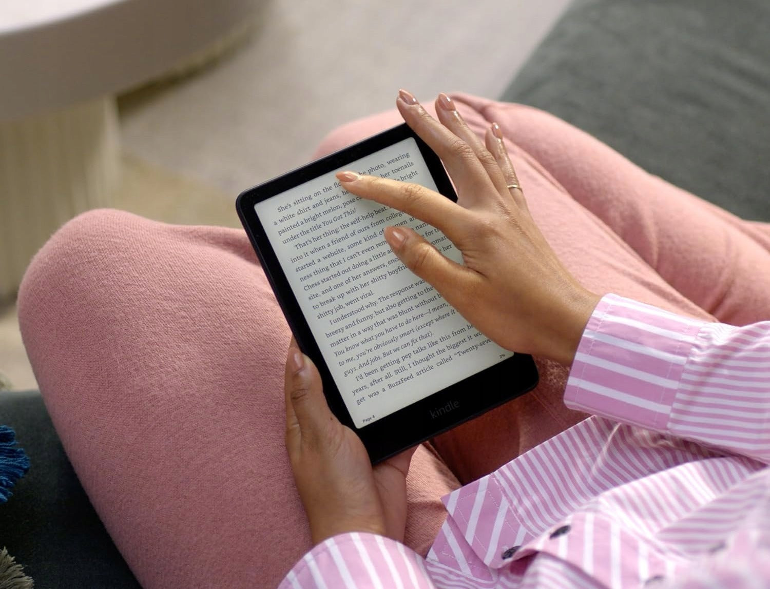 E-BOOK READER AMAZON KINDLE PAPERWHITE 12 SIGNATURE 32GB GREEN Color green
