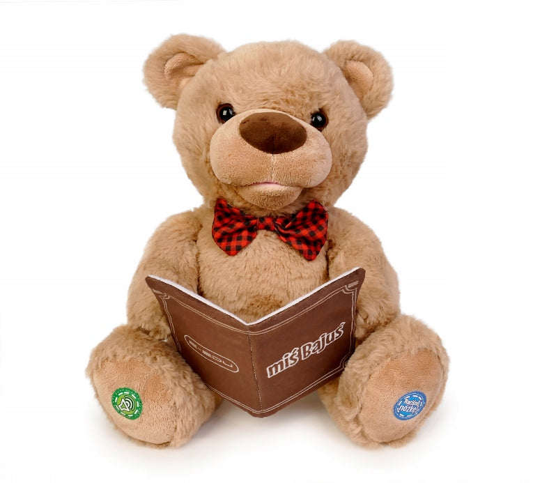 E- Edu Bear Bajus interactive stuffed animal telling fairy tales for children 0+ Brand E-Edu