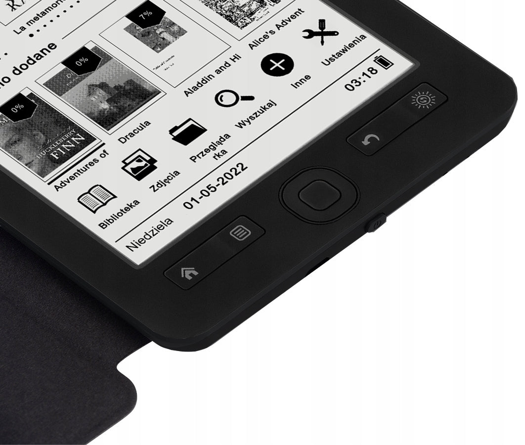 E-book reader BEMI Cognita+ 4GB 6 Cali 1800mAh E-INK Carta Black Packaging status original