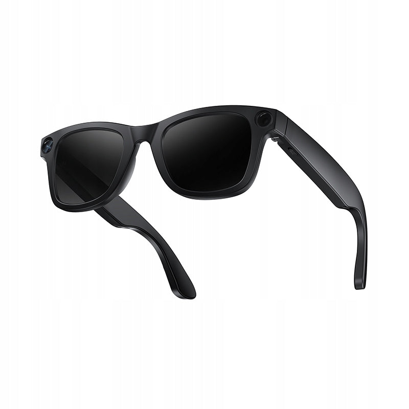 E03 Smart Glasses, AI Translator, Anti-Vibration, 8MP, 32GB, Black