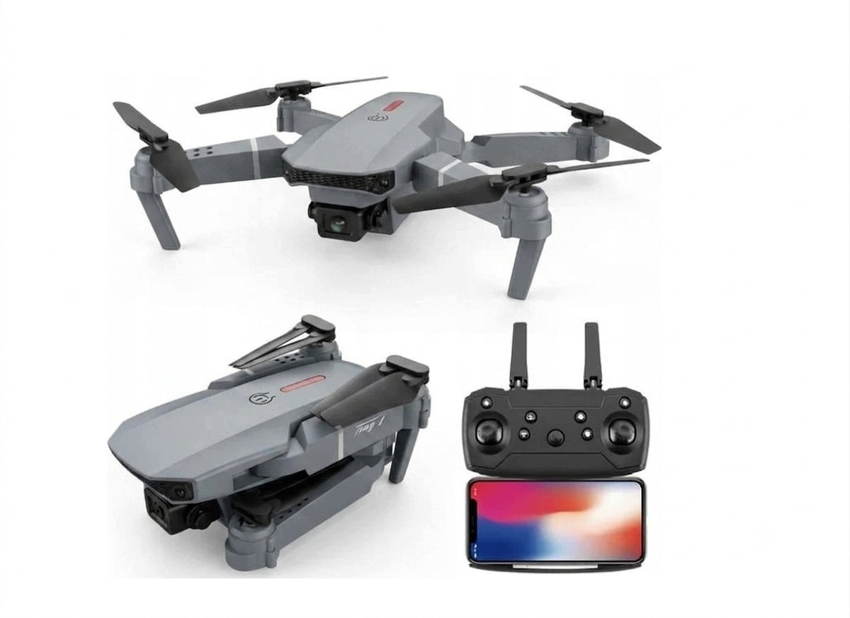 E88 Pro 4K FPV – Foldable Drone with HD Camera, Transport Case and Remote Control