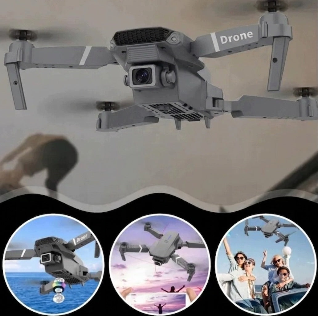 E88 Pro 4K Folding Drone – HD FPV Camera, Remote Control and Case Included Brand no brand