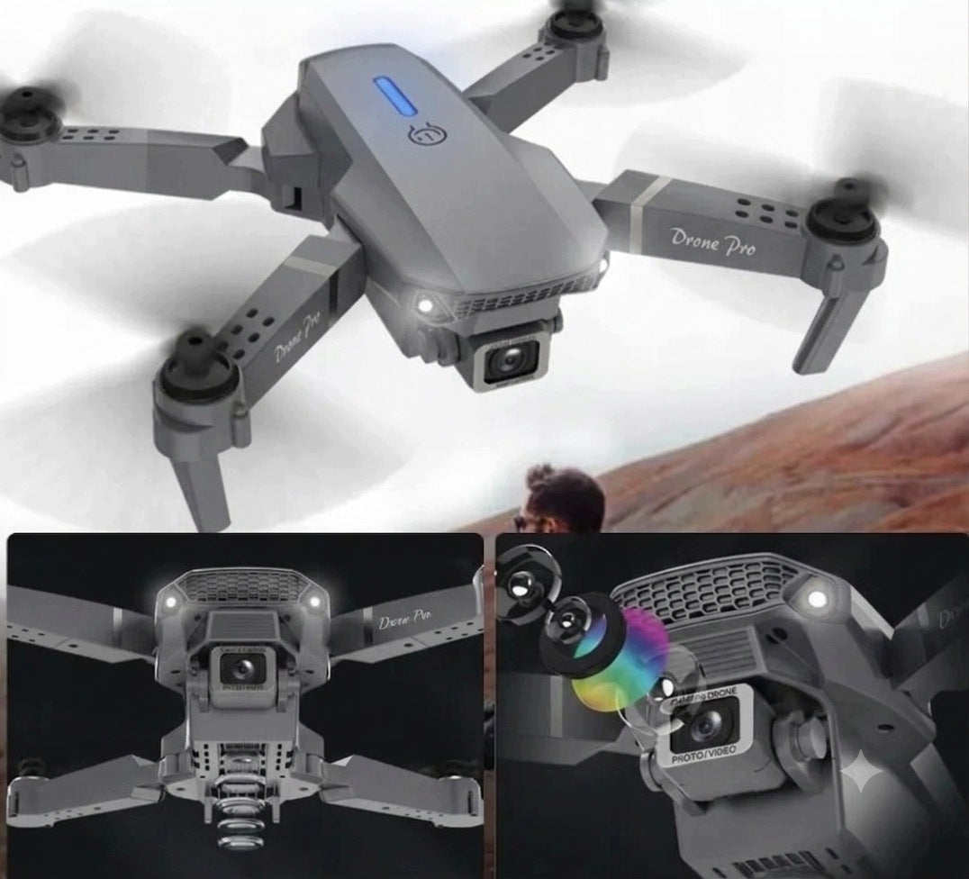 E88 Pro 4K Remote Controlled Drone – Foldable Design, WiFi FPV, Case Brand no brand
