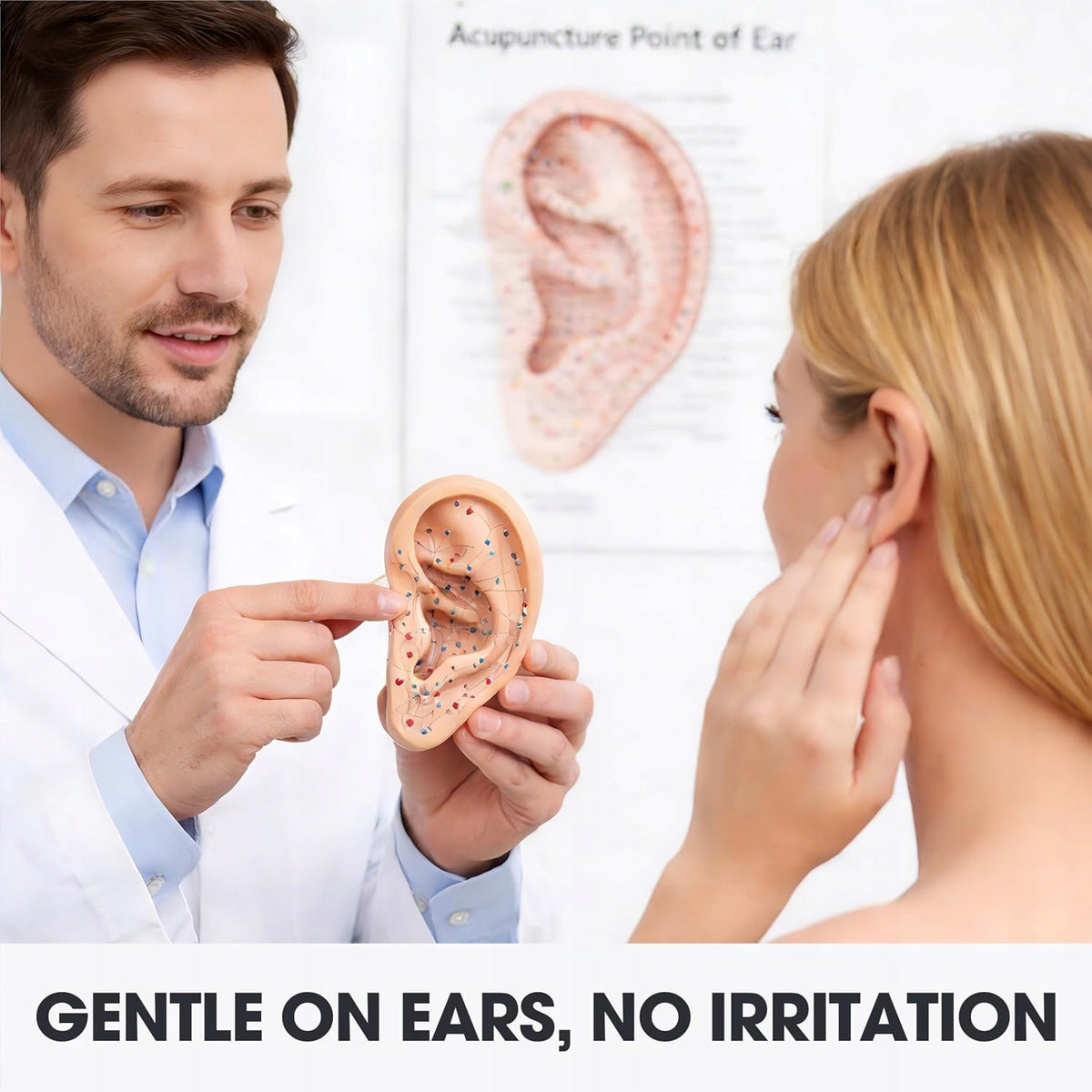 EAR ACUPUNCTURE SEEDS 220 PIECES EAR PATCHES MASSAGE ACUPRESSURE THERAPY Brand no brand