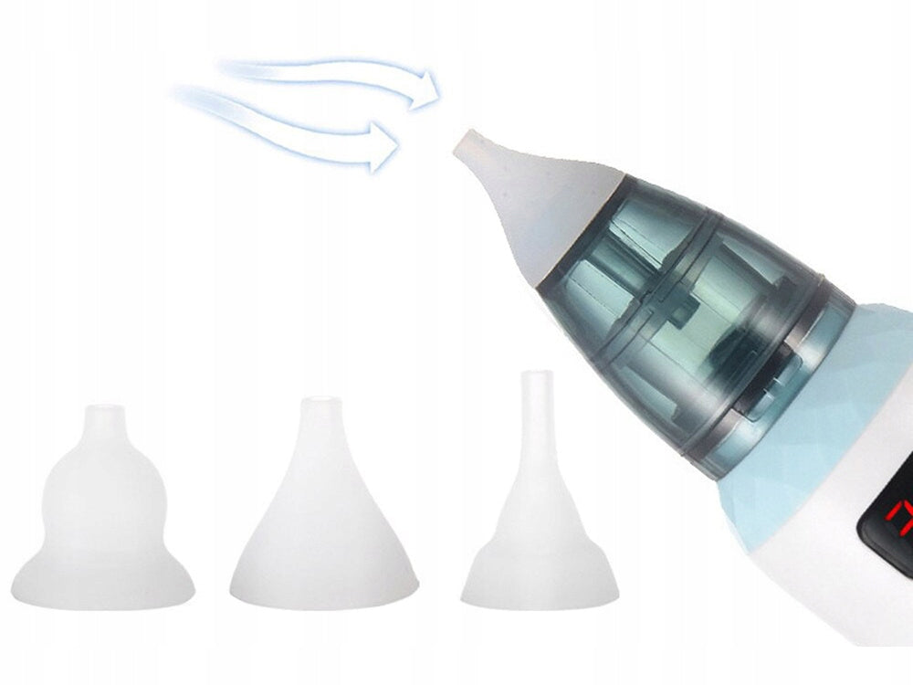 EAR NOSE ASPIRATOR ELECTRIC RUNNY NOSE EXTRACTOR POWER REGULATION LCD Manufacturer code 15952