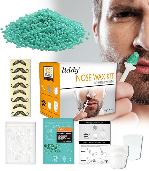 EAR NOSE WAX SET FOR WOMEN MEN APPLICATORS