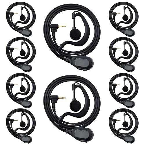 EARBUDS FOR WALKIE-TALKIE MOTOROLA TALKABOUT METAL CLIP PTT Brand no brand
