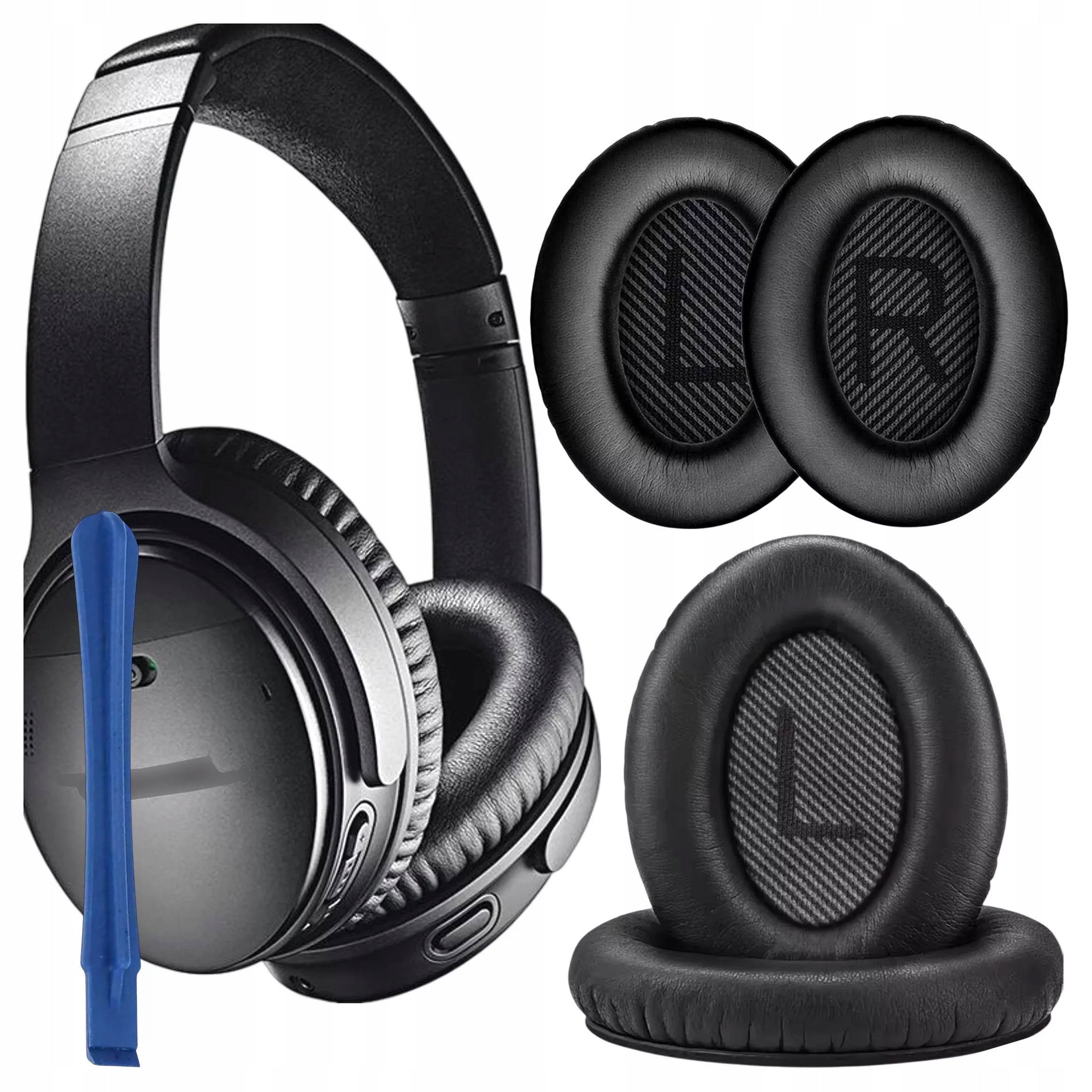 EARMUFFS SPONGE PADS CUSHIONS FOR BOSE QC35 QC25 QC15 2 AE2 QC2 MEMORY FOAM Brand Alogy