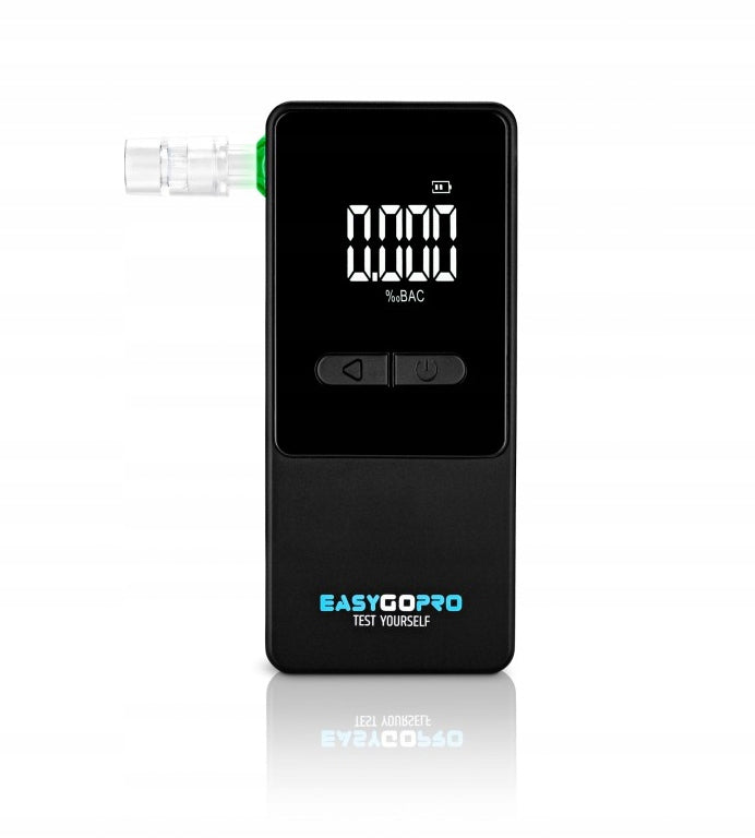 EASYGOPRO Bluetooth electrochemical breathalyzer for Applications Color black