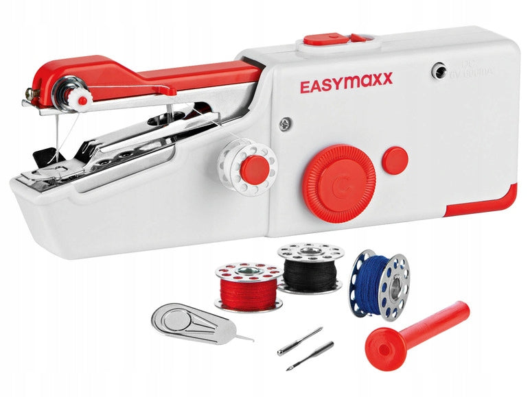 EASYmaxx Hand sewing machine, travel, 9 elements - 21 cm
