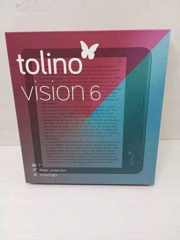 EBOOK READER TOLINO VISION 6 17.8 CM (7 INCH) BLACK Functions touchscreen