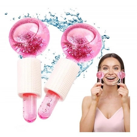 ECARLA Roller Face Massage Balls with Cooling Effect ROL03 2pcs