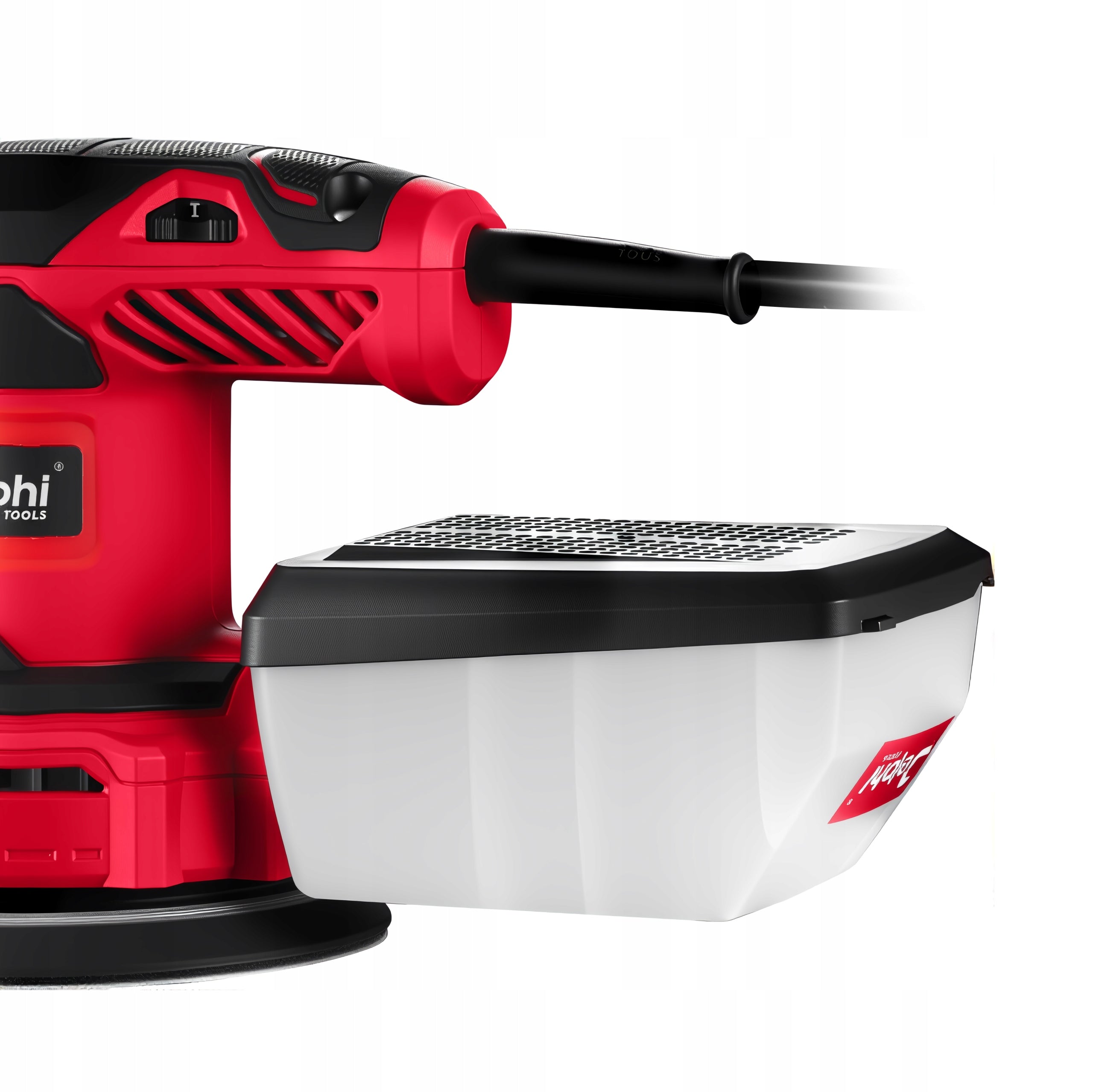 ECCENTRIC OSCILLATING ELECTRIC WOOD GRINDER WITH 125 mm ADJUSTMENT Maximum power 200 W