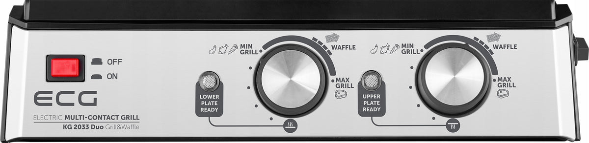 ECG KG 2033 Duo Grill & Waffle Brand ECG