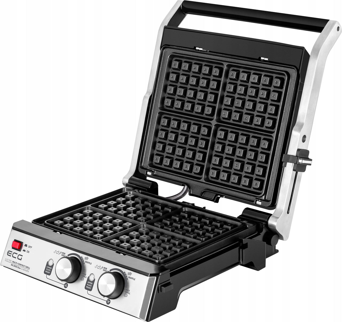 ECG KG 2033 Duo Grill & Waffle Model KG 2033 Duo Grill&Waffle
