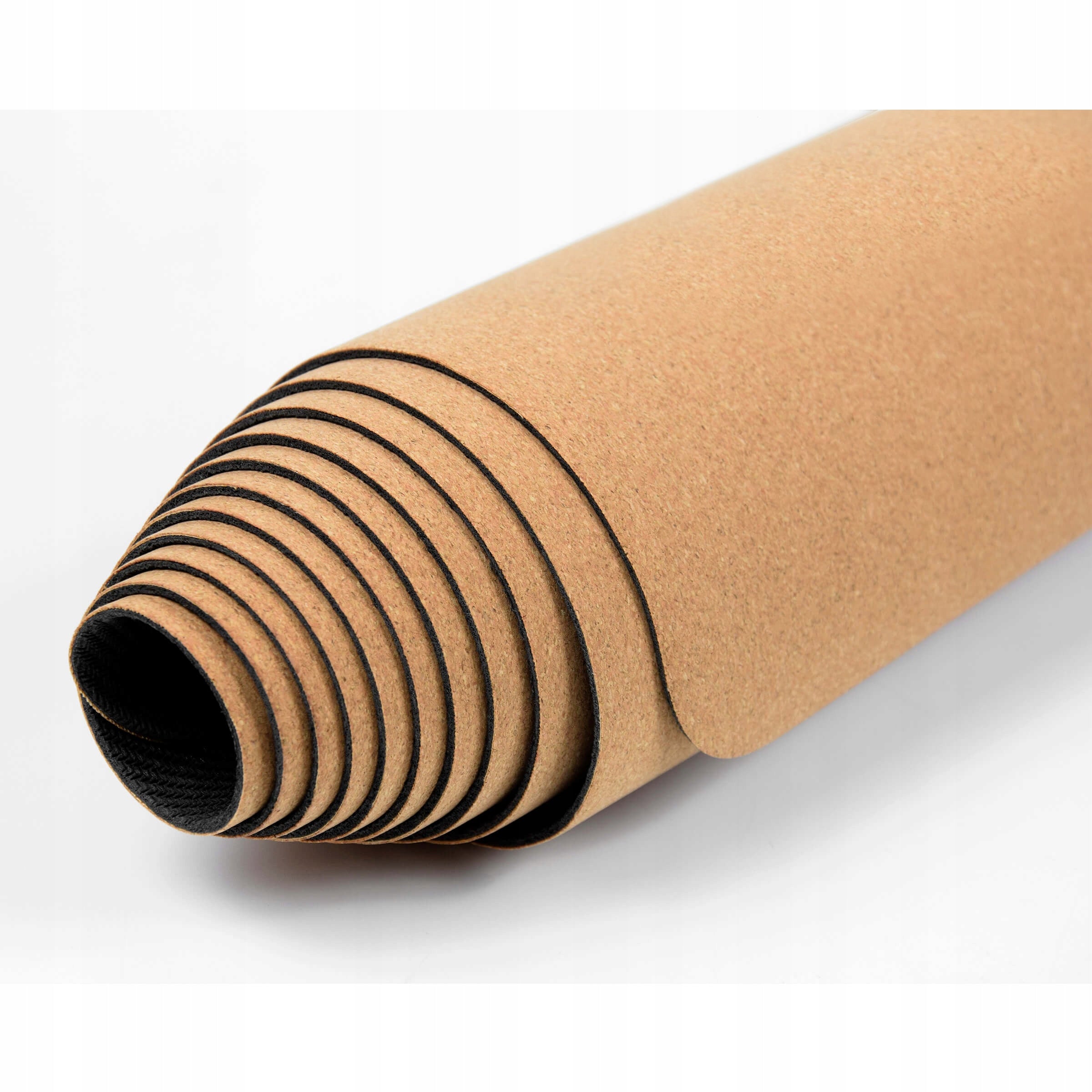 ECO-FRIENDLY fitness yoga cork mat NATURAL non-slip 4mm Brand SMJ Sport