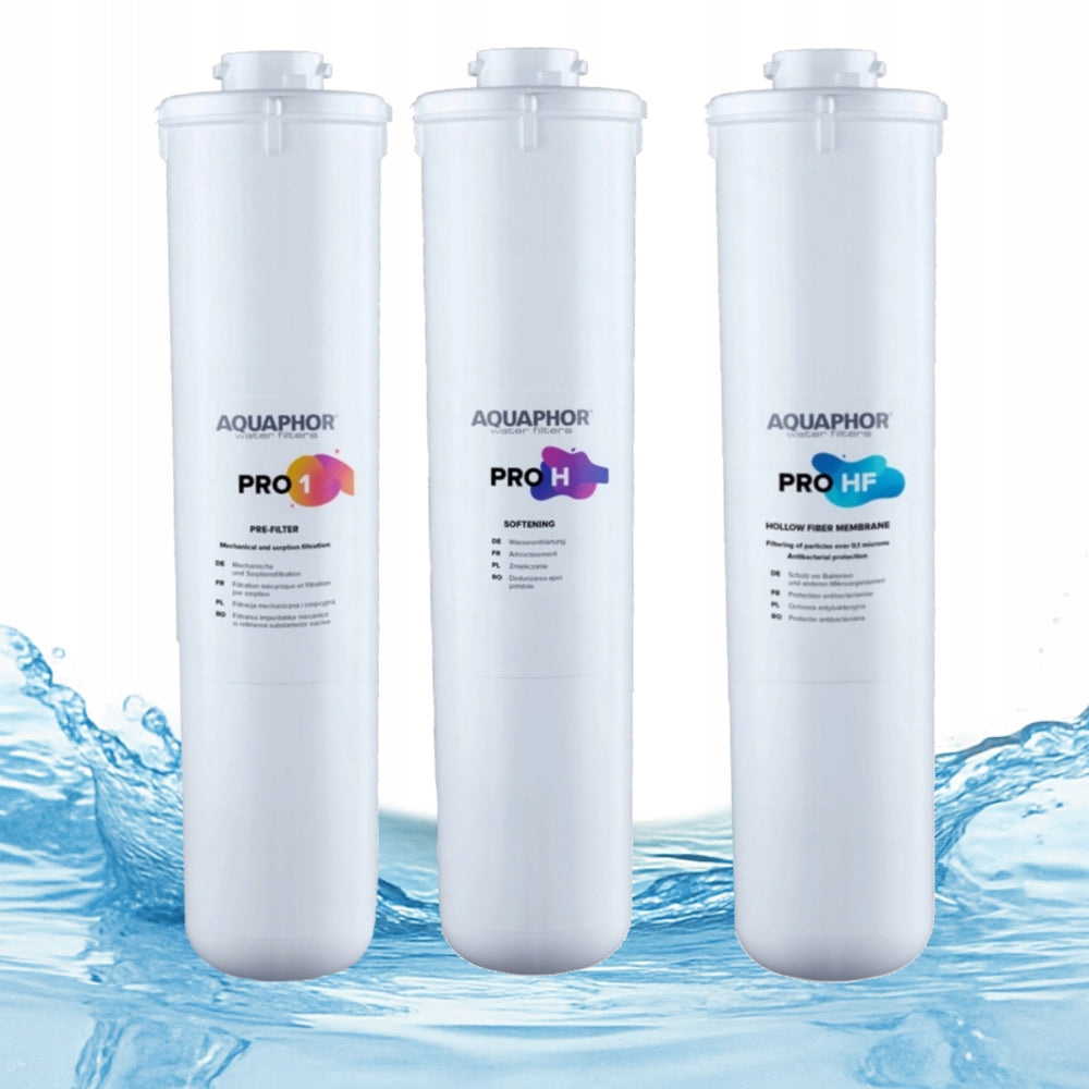 ECO H Pro Aquaphor filter cartridge set Pro 1, Pro H, Pro HF