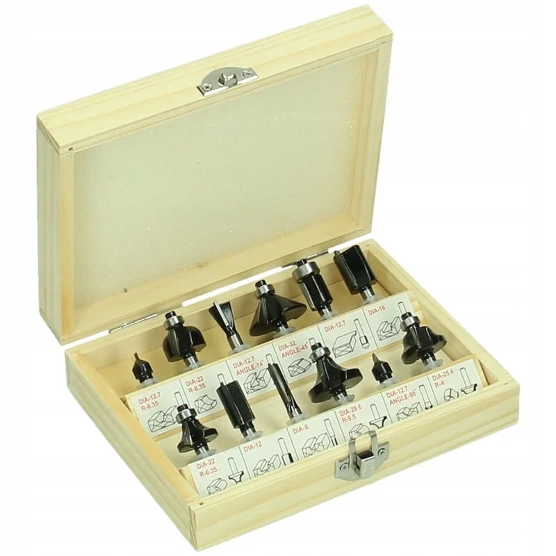 EDGE MILLING MACHINE METABO FM 500-6 WITH 6MM INTERCHANGEABLE CUTTER SET Power supply mains