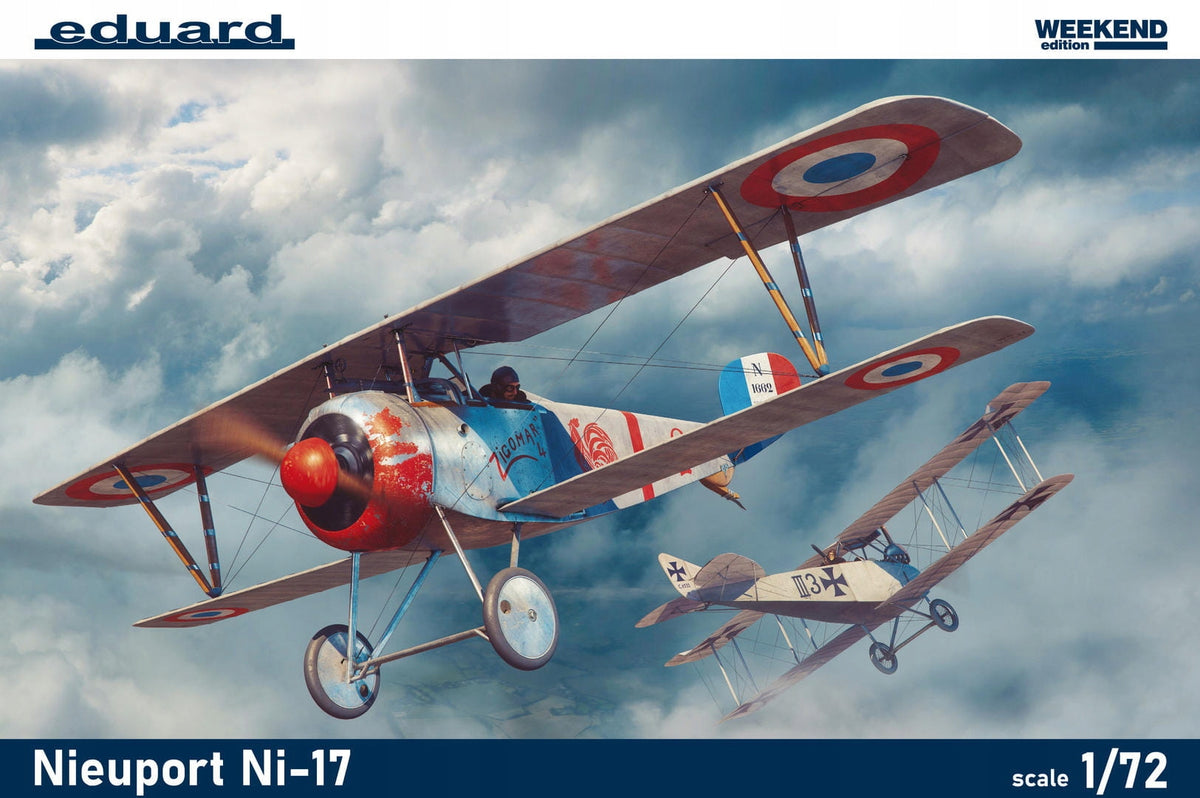 EDUARD 7404 1:72 Nieuport Ni-17 aircraft model