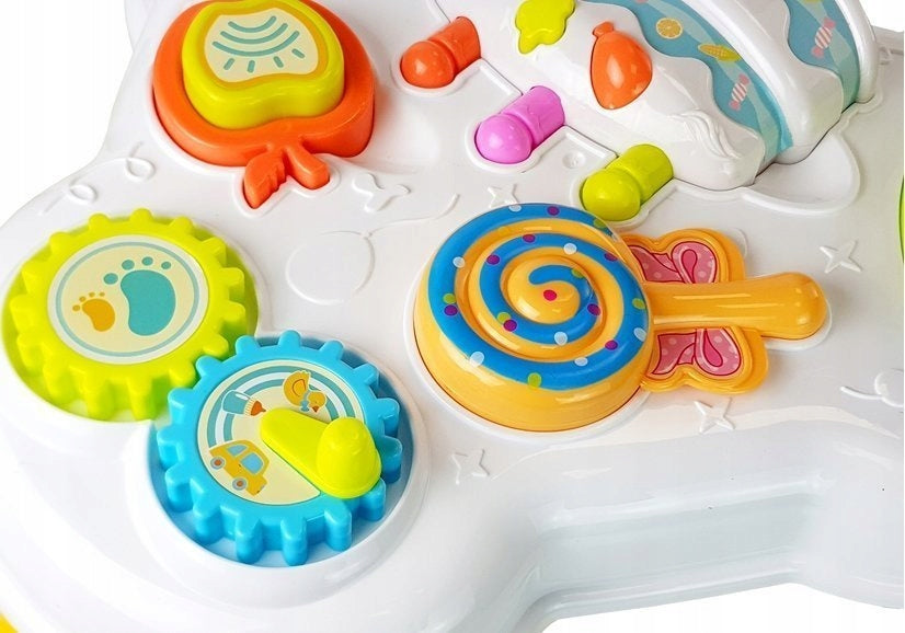 EDUCATIONAL BIRTHDAY TABLE IDEAL GIFT FOR TODDLER SOUNDS Color multicolor